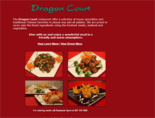 Tablet Screenshot of dragoncourt.com